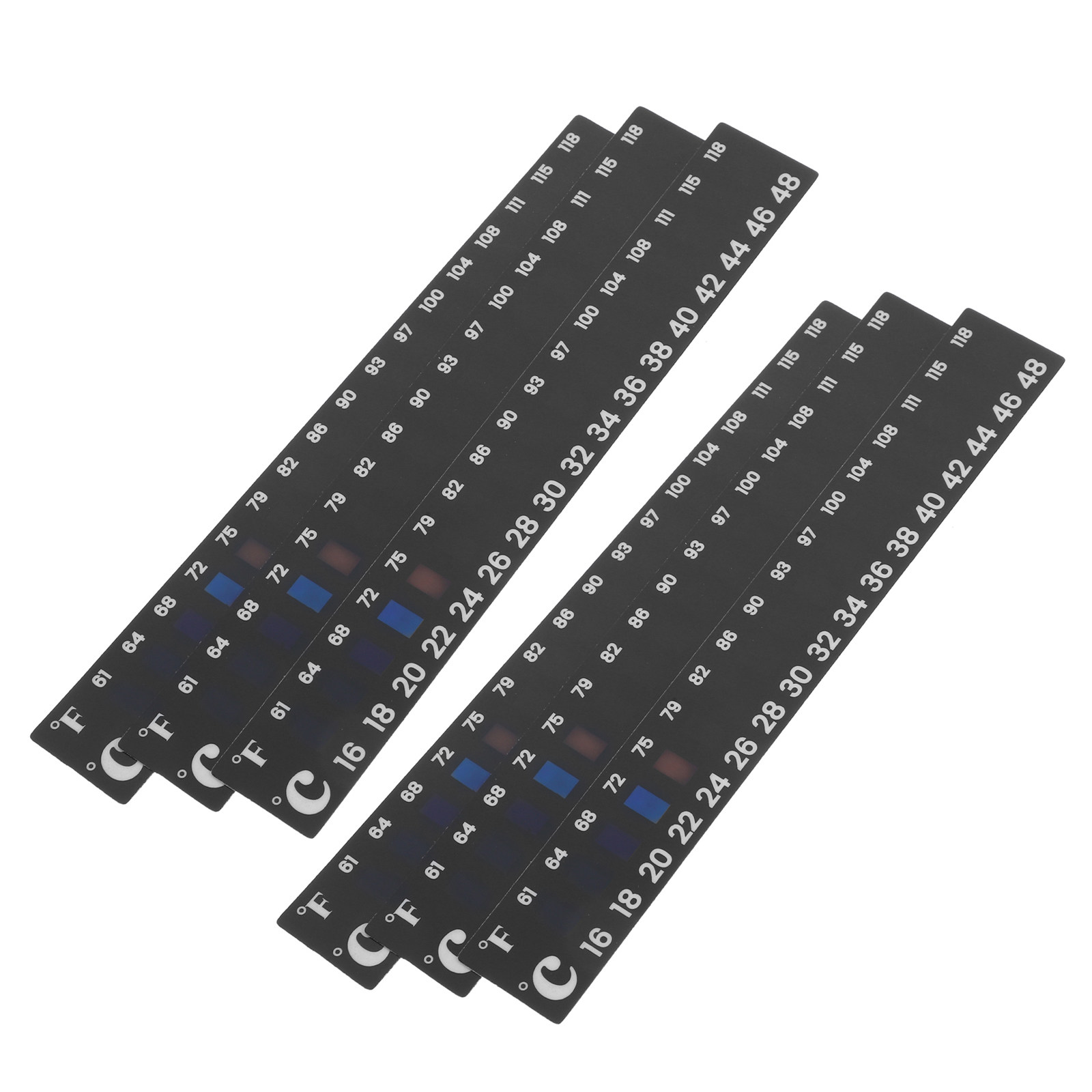 Temperature Strip Thermometer - 6Pcs Fermentation Temperature Stickers Jar Thermometer