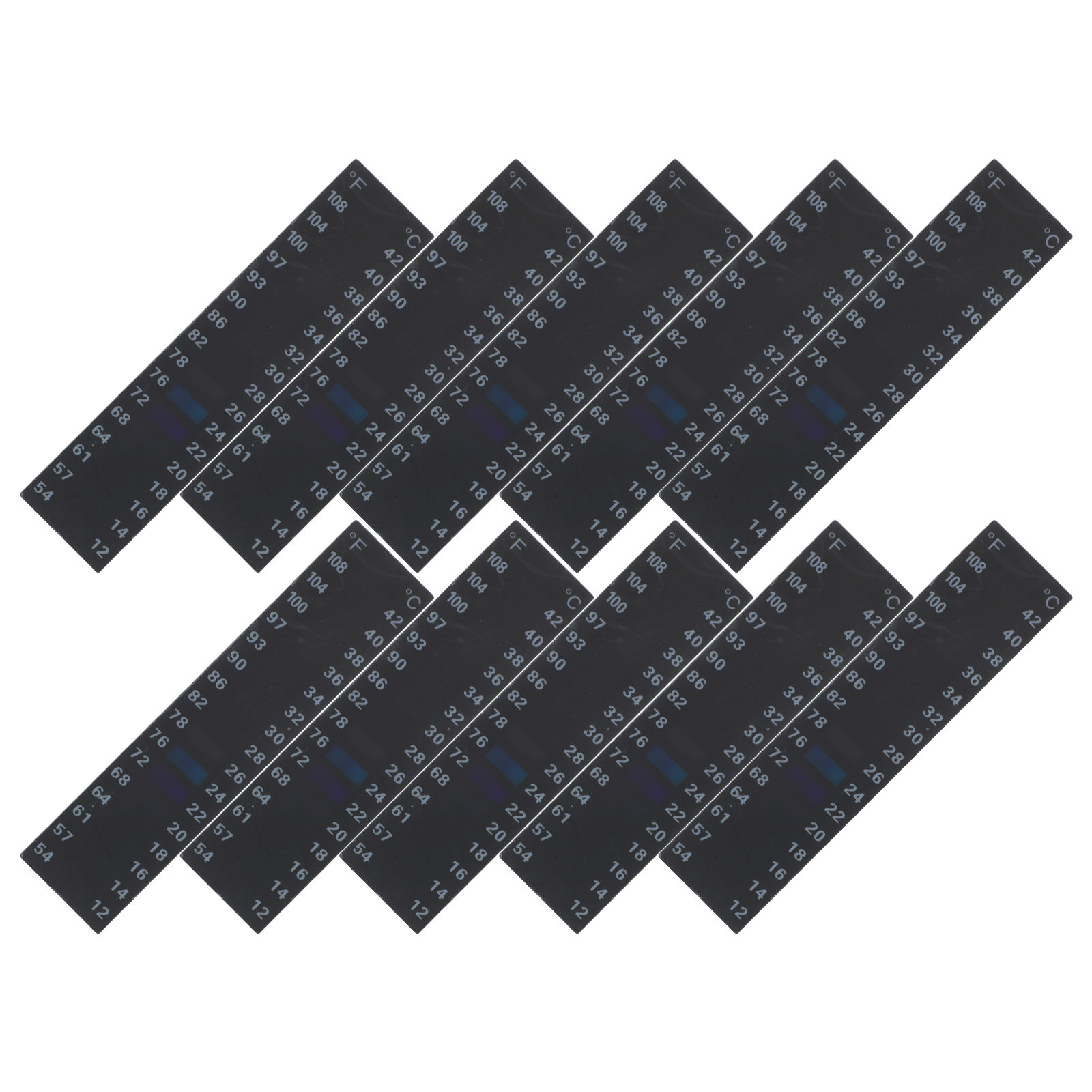 10Pcs Brewing Liquid Crystal T - Temperature Strip Thermometer 评论和价格