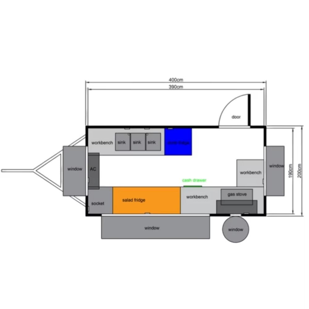 Concession Food Truck Trailer  - Coffee Equipment Stores 评论和价格