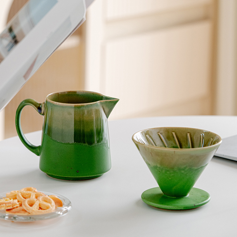 430ml Ceramic Pour Over Coffee - Dosing Funnel Ring 评论和价格