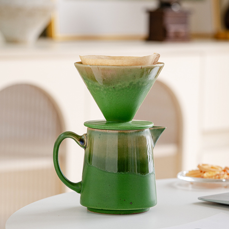 430ml Ceramic Pour Over Coffee - Dosing Funnel Ring 评论和价格