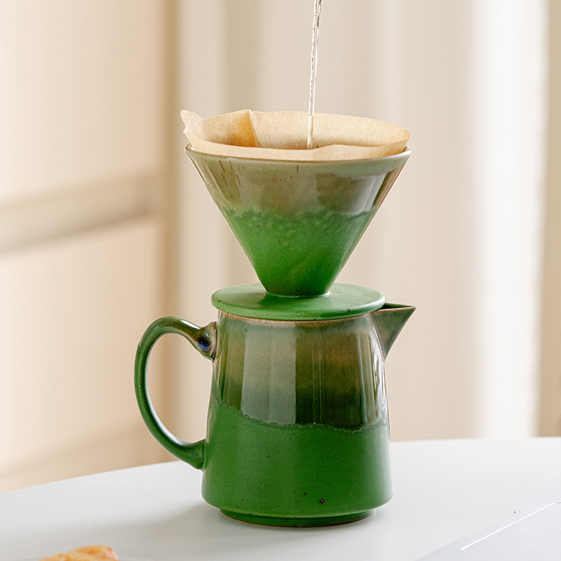 430ml Ceramic Pour Over Coffee - Dosing Funnel Ring 评论和价格