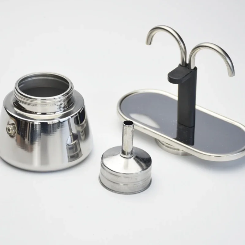 200ML Mini Moka Pot Double Tub - Coffee Vending Equipment 评论和价格