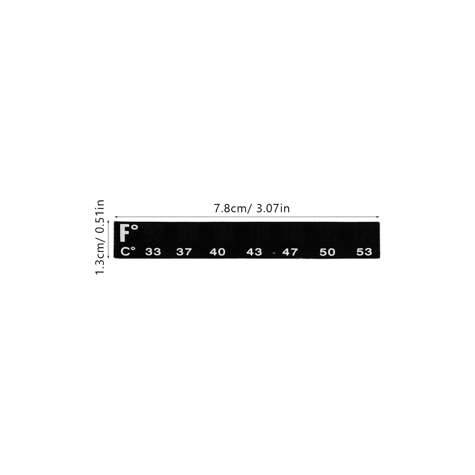 10Pcs Adhesive Temperature Str - Temperature Strip Thermometer 评论和价格