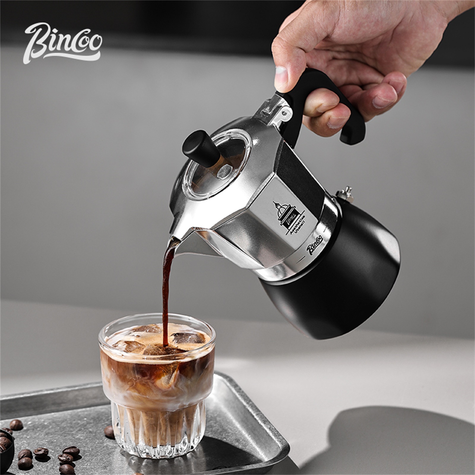 BINCOO Double Valve Moka Pot，E - Coffee Vending Equipment 评论和价格
