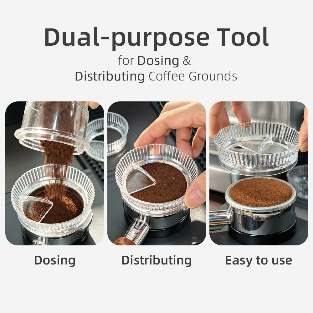 Coffee Dosing Ring Dual Purpos - Dosing Funnel Ring 评论和价格