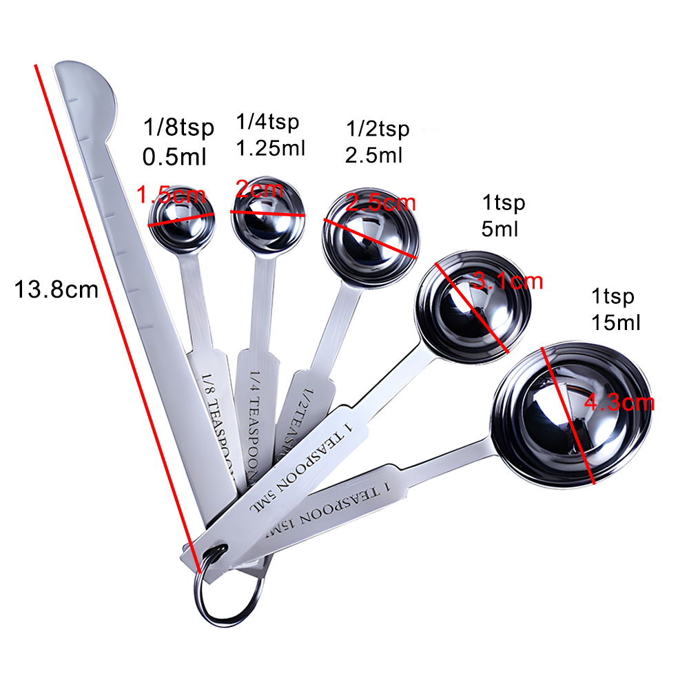 Stackable Measuring Cups and S - Coffee Shop Equipment 评论和价格