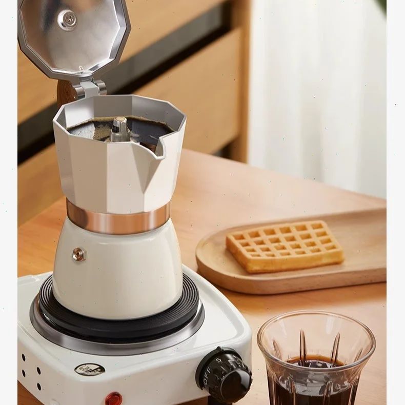 Round-bottomed Moka Pot Single - Coffee Equipment Usa 评论和价格